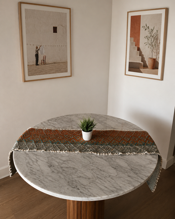 Camino de mesa peruano tejido a mano de 175 × 36 cm (69″ × 14″) | CMP001