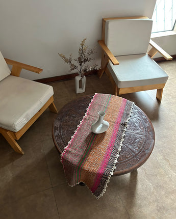 Camino de mesa peruano tejido a mano de 145 × 38 cm (57″ × 15″) | CMP003